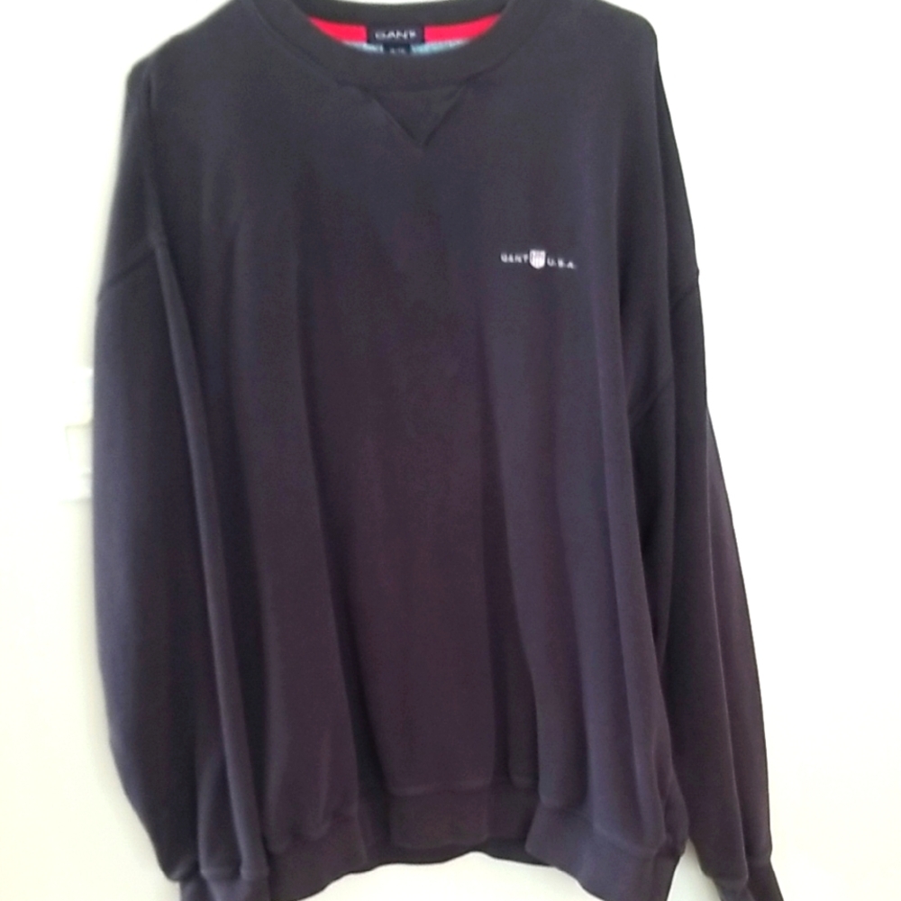 Men Gant Sweatshirt Sz Xl/ TG Navy